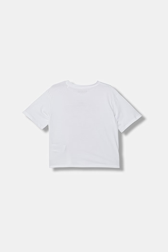 Guess t-shirt bawełniany dziecięcy J6RI22.K8HM4.PPY2 biały SS26