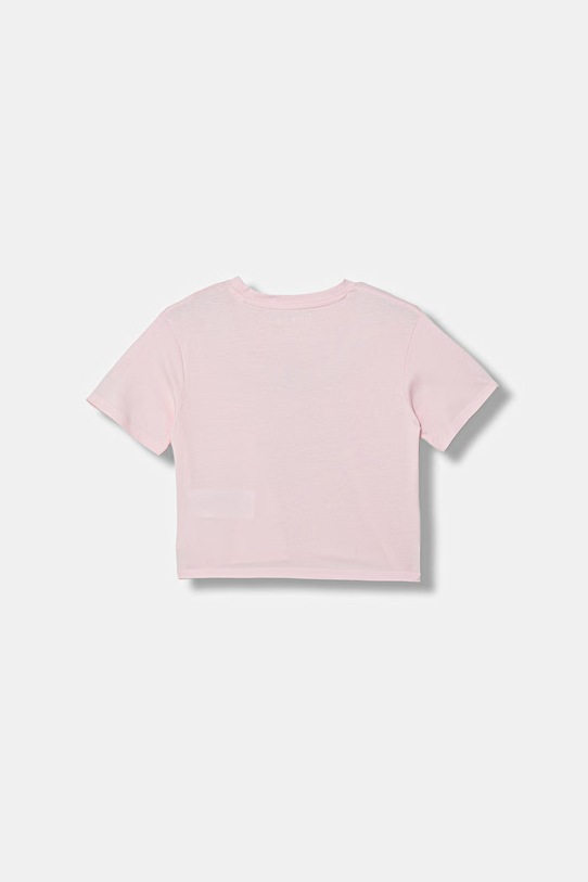 Guess t-shirt bawełniany dziecięcy J6RI22.K8HM4.PPY2 różowy SS26