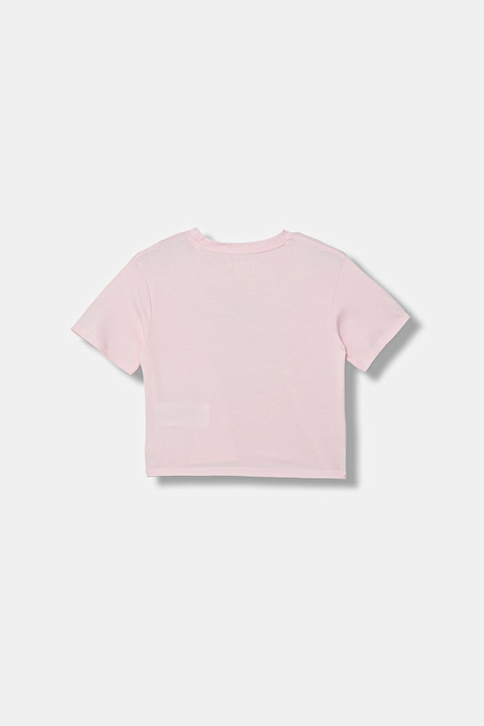 Guess t-shirt bawełniany dziecięcy J6RI22.K8HM4.PPY2 różowy SS26