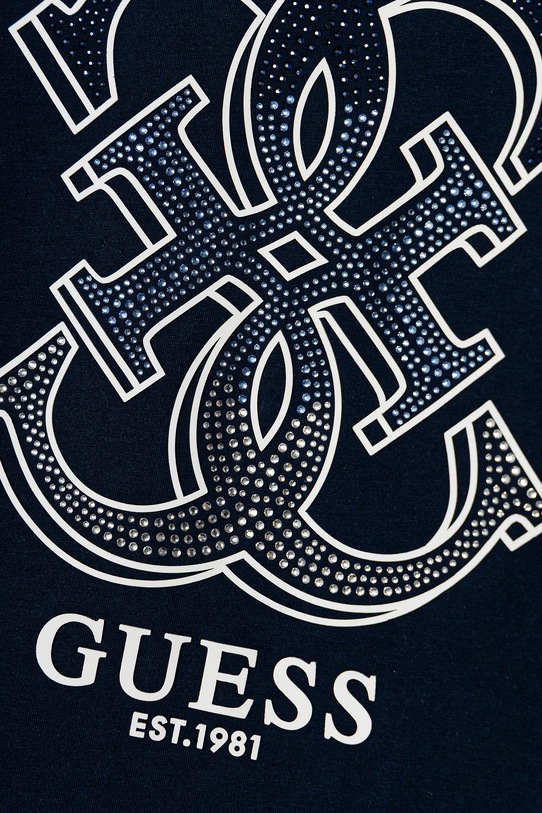Dziewczynka Guess t-shirt dziecięcy J6RI28.K6YW4.PPY2 granatowy