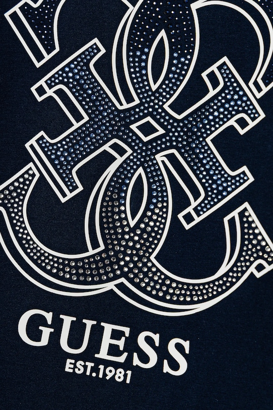 Dziewczynka Guess t-shirt dziecięcy J6RI28.K6YW4.PPY2 granatowy
