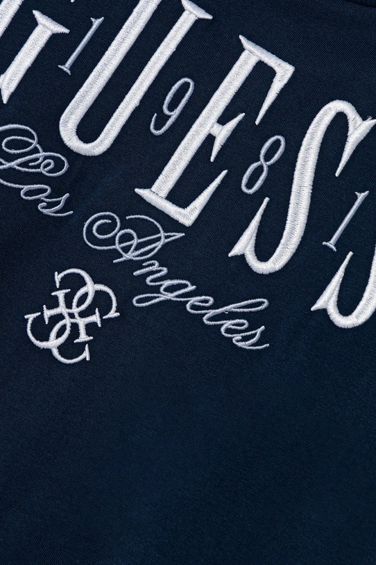 Dziewczynka Guess t-shirt bawełniany J6RI30.KCNQ4.PPY2 granatowy