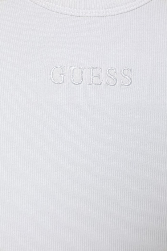 Dziewczynka Guess top dziecięcy J6RI35.KBPZ4.PPY2 biały