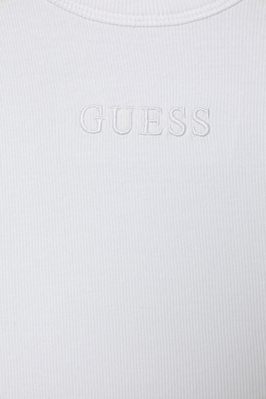 Dziewczynka Guess top dziecięcy J6RI35.KBPZ4.PPY2 biały