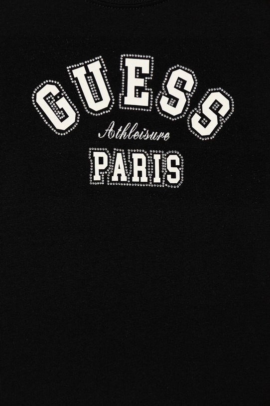Девочка Детская футболка Guess J6RI41.J1314.PPY2 чёрный