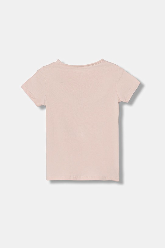Guess t-shirt dziecięcy K6RI03.K6YW4.PPY2 różowy SS26