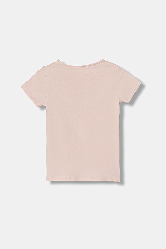 Guess t-shirt dziecięcy K6RI03.K6YW4.PPY2 różowy SS26