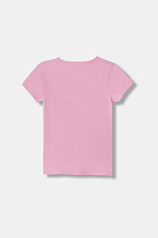 Guess t-shirt dziecięcy K6RI10.K6YW4.PPY2 różowy SS26