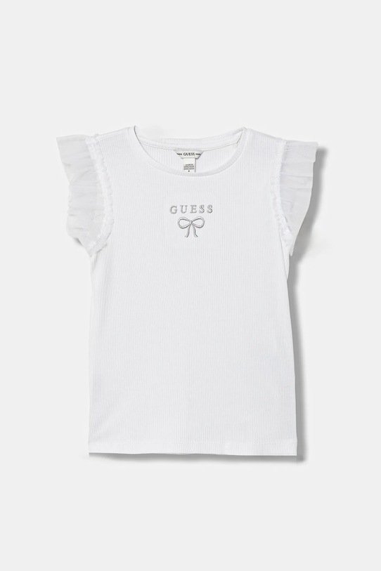Детская футболка Guess аппликация белый K6RI12.KCU20.PPY2