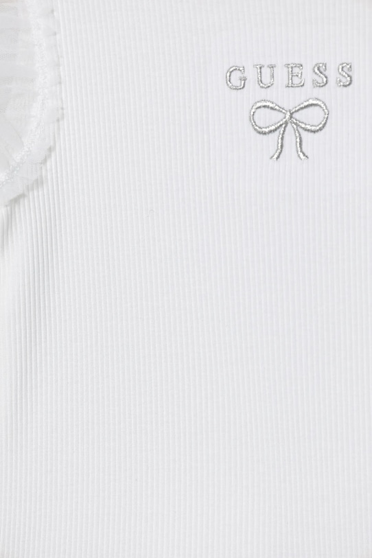 Dziewczynka Guess t-shirt dziecięcy K6RI12.KCU20.PPY2 biały