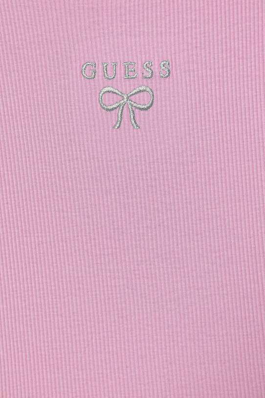 Dziewczynka Guess t-shirt dziecięcy K6RI12.KCU20.PPY2 różowy