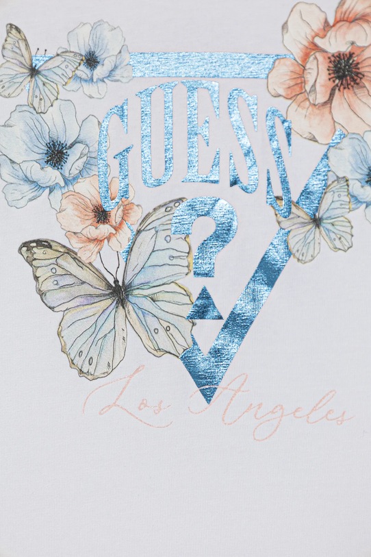 Dziewczynka Guess t-shirt dziecięcy K6RI21.K6YW4.PPY2 biały