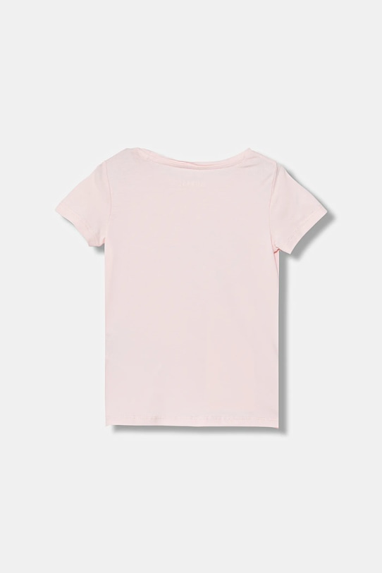 Guess t-shirt dziecięcy K6RI21.K6YW4.PPY2 różowy SS26