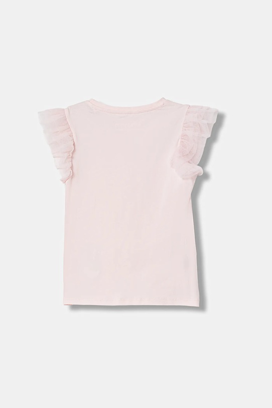 Guess t-shirt dziecięcy K6RI25.K6YW4.PPY2 różowy SS26