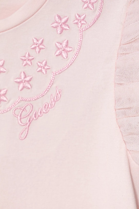 Dziewczynka Guess t-shirt dziecięcy K6RI25.K6YW4.PPY2 różowy