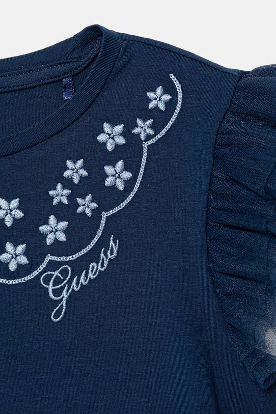 Dziewczynka Guess t-shirt dziecięcy K6RI25.K6YW4.PPY2 granatowy