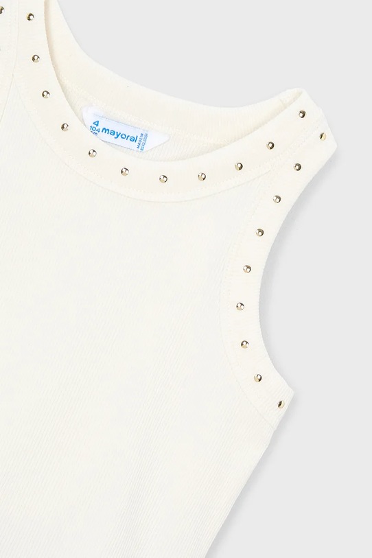 Mayoral top dziecięcy biały 3021.6F.Mini.PPY2