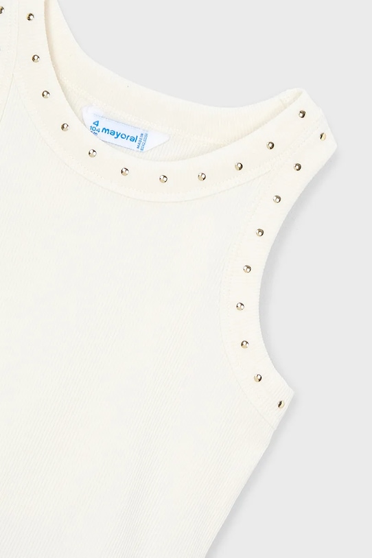 Mayoral top dziecięcy biały 3021.6F.Mini.PPY2