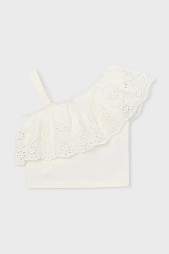 Κοριτσίστικα Παιδικό top Mayoral 3022.6L.Mini.PPY2 λευκό
