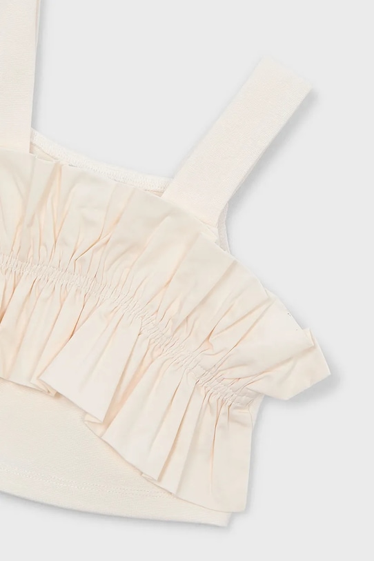 Mayoral top dziecięcy beżowy 3025.6D.Mini.PPY2