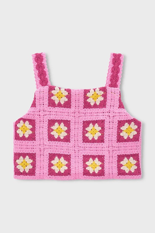 Mayoral top dziecięcy pozostałe różowy 3029.6J.Mini.PPY2