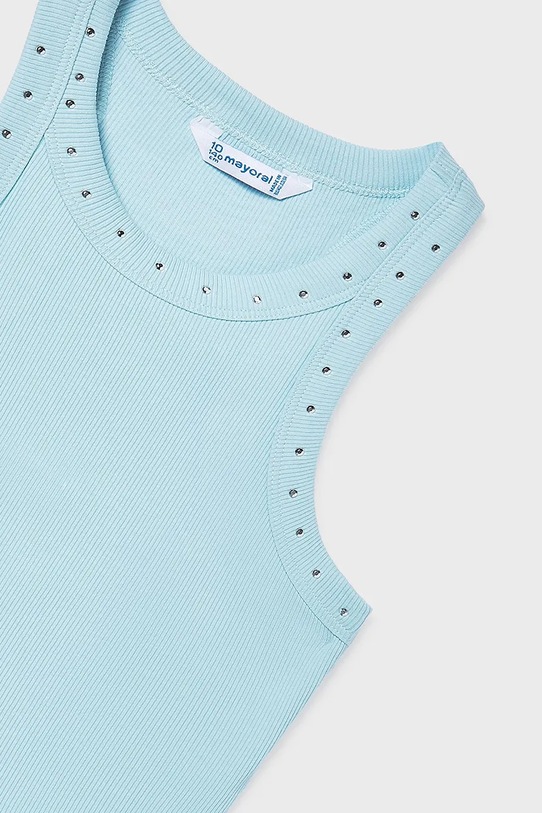 Mayoral top dziecięcy niebieski 6013.8D.Junior.PPY2