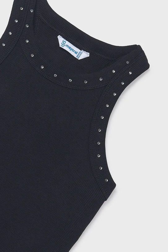 Dziewczynka Mayoral top dziecięcy 6013.8D.Junior.PPY2 czarny