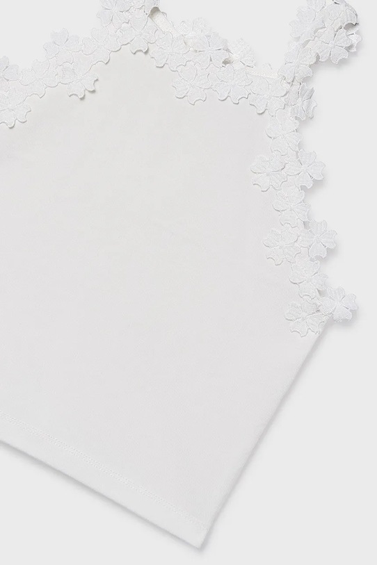 Mayoral top dziecięcy biały 6015.8F.Junior.PPY2