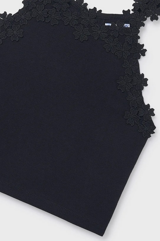 Dziewczynka Mayoral top dziecięcy 6015.8F.Junior.PPY2 czarny