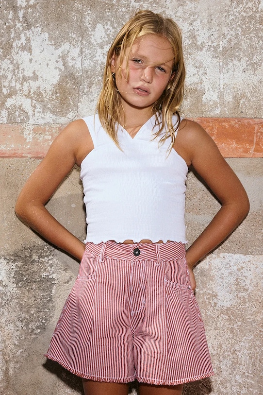 Mayoral gyerek top elasztánnal fehér 6018.8G.Junior.PPY2