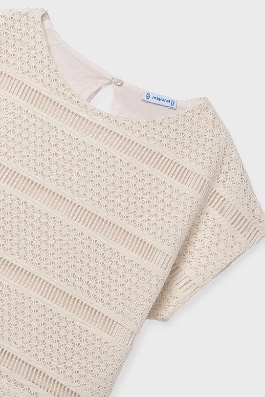 Κοριτσίστικα Παιδικό μπλουζάκι Mayoral 6022.8C.Junior.PPY2 μπεζ