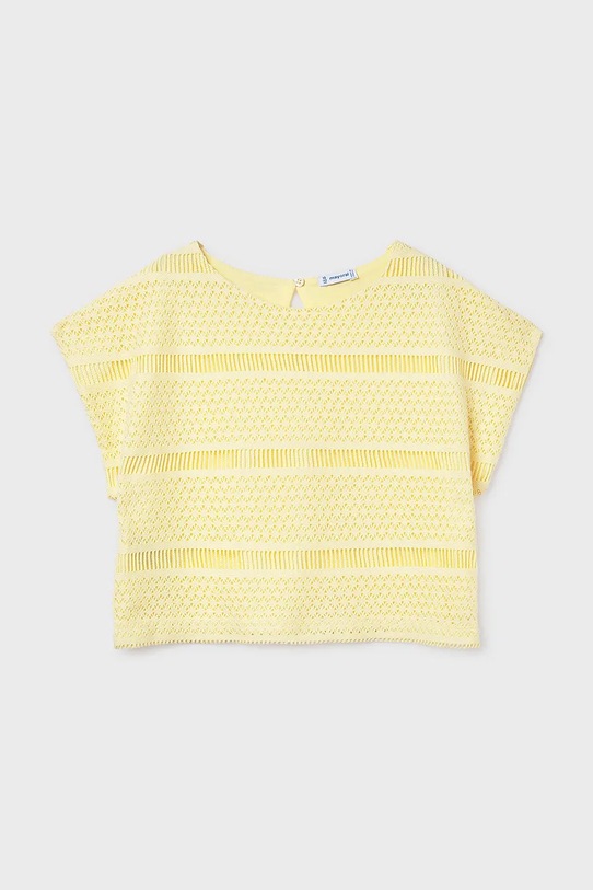 Mayoral t-shirt dziecięcy pozostałe żółty 6022.8C.Junior.PPY2
