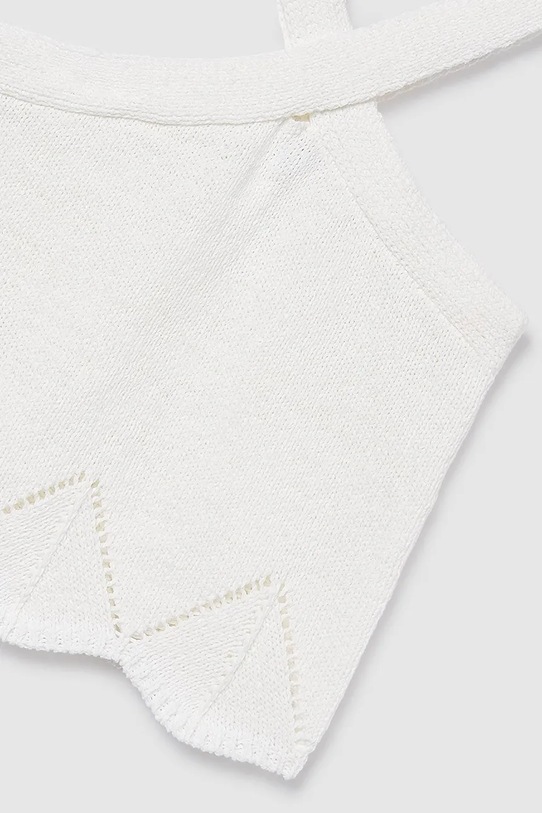 Mayoral top dziecięcy biały 6024.8D.Junior.PPY2