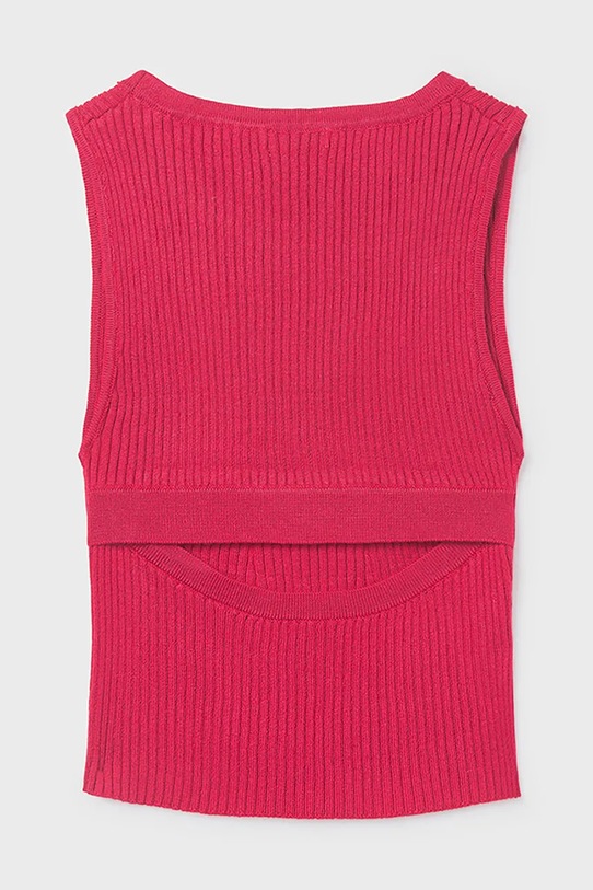 Mayoral top dziecięcy 6026.8G.Junior.PPY2 różowy SS26