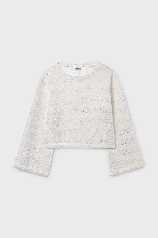 Dječja majica dugih rukava Mayoral 6161.8D.Junior.PPY2 bijela SS26