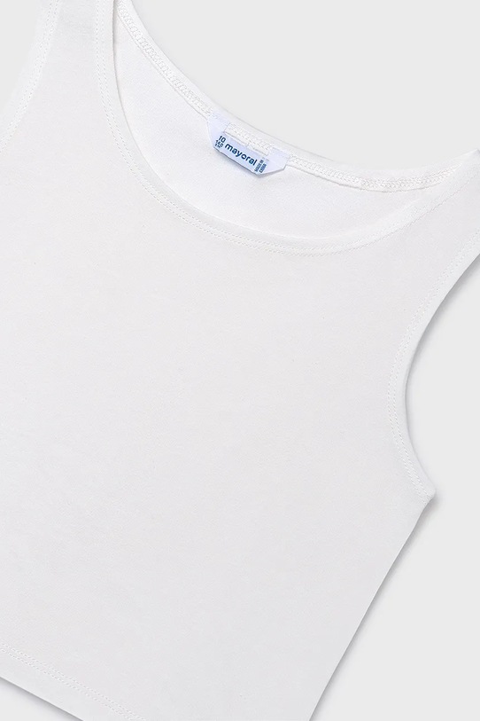 Djevojčice Dječja majica dugih rukava Mayoral 6161.8D.Junior.PPY2 bijela