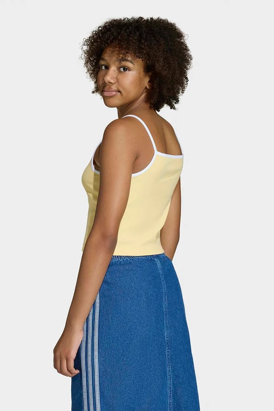 Dziewczynka adidas Originals top dziecięcy KE2494 żółty