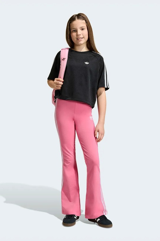 Παιδικό μπλουζάκι adidas Originals μαύρο KD7831