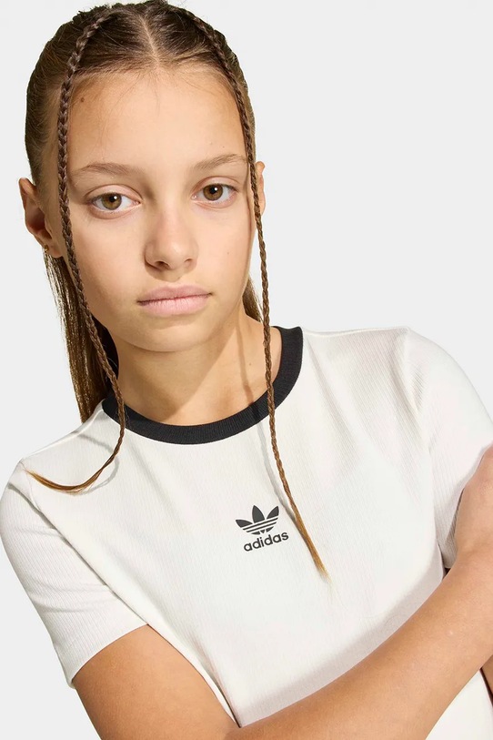adidas Originals t-shirt basic dziecięcy z bawełną KE2497
