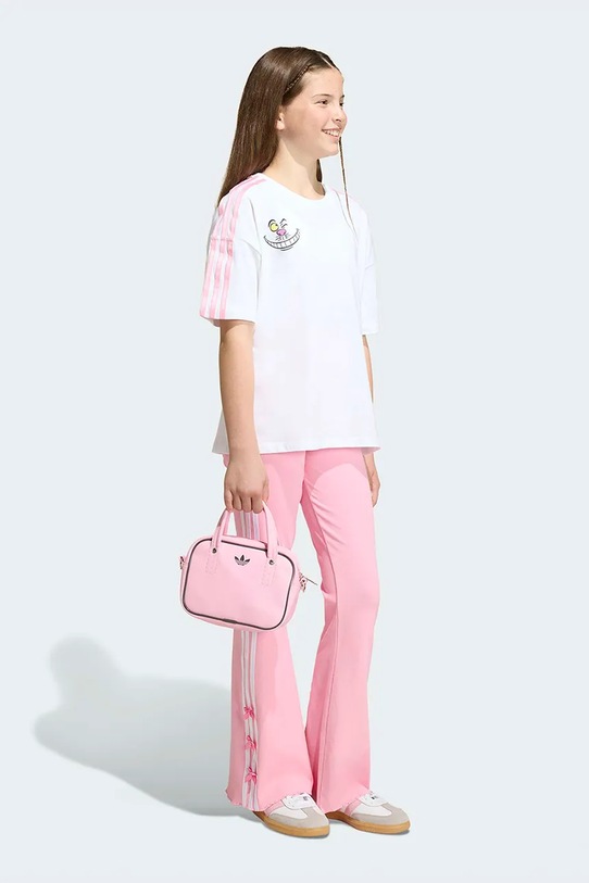 adidas Originals t-shirt bawełniany dziecięcy biały KE2735