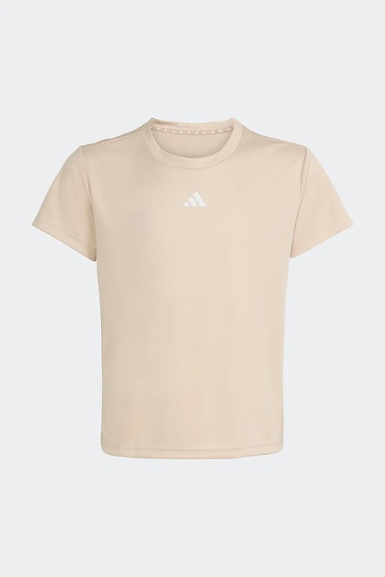 adidas tréningové tričko detské KB6811 béžová SS26
