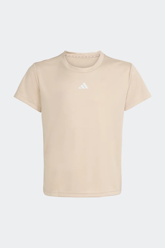 adidas tréningové tričko detské KB6811 béžová SS26