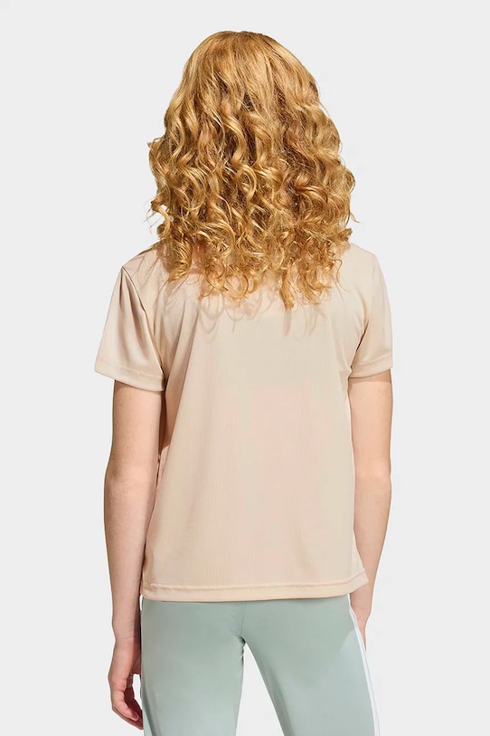 Dievča adidas tréningové tričko detské KB6811 béžová