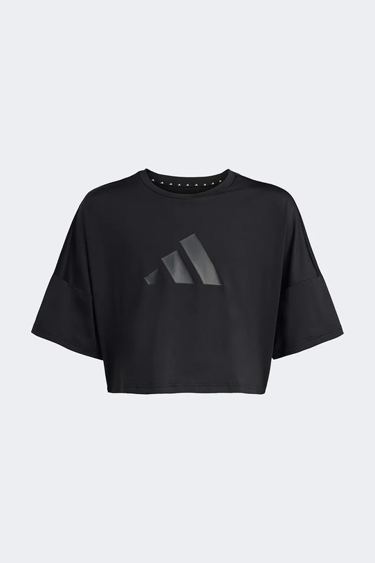adidas t-shirt παιδικό KB6870 μαύρο SS26