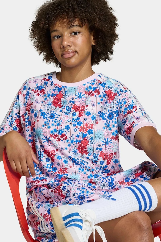 adidas Originals t-shirt dziecięcy LIBERTY KD1765 różowy