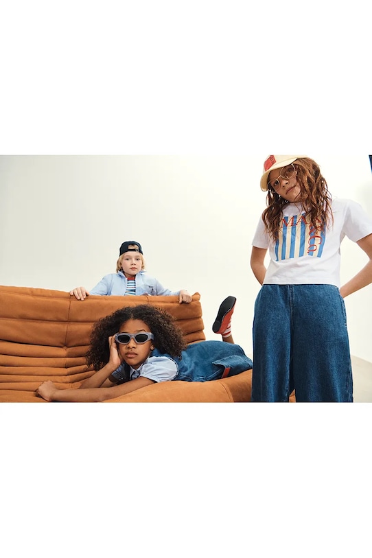 Dětské bavlněné tričko MAX&Co. MAXT31F T-SHIRT MX0287.MX057 bílá