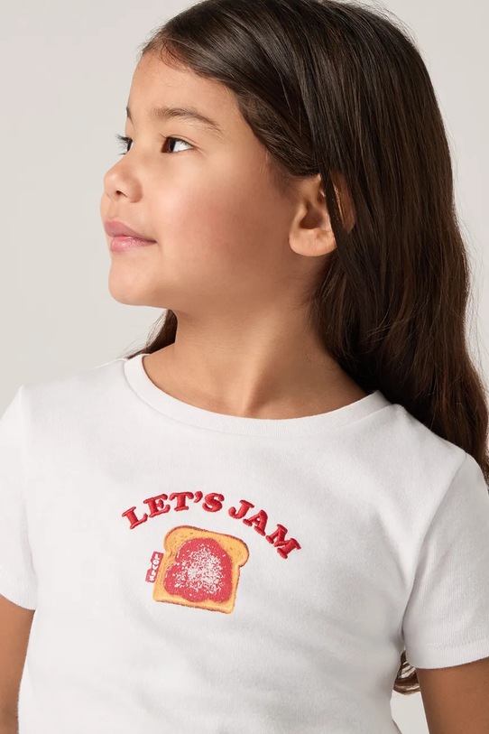 Levi's t-shirt dziecięcy RIB MEET AND GREET JAM TEE 3EP780