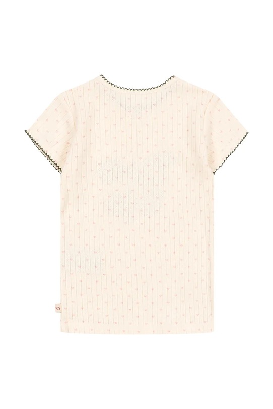 Detské bavlnené tričko Konges Sløjd MINNIE TEE GOTS KS105210.PPY2 béžová SS26