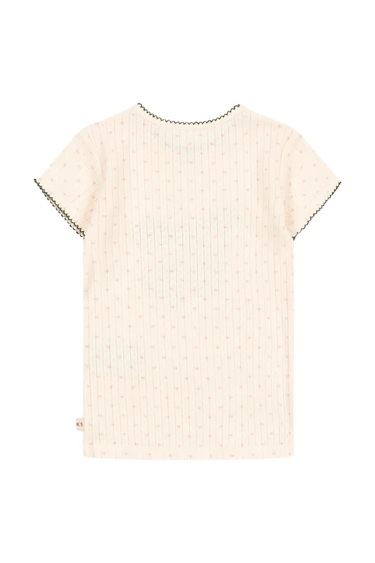 Detské bavlnené tričko Konges Sløjd MINNIE TEE GOTS KS105210.PPY2 béžová SS26