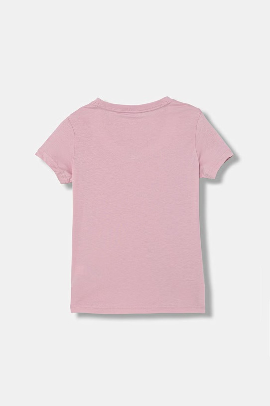 Tommy Hilfiger t-shirt bawełniany dziecięcy 2-pack różowy UG0UG00307.PPY2